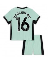 Chelsea Lesley Ugochukwu #16 Kolmaspaita Lasten 2023-24 Lyhythihainen (+ shortsit)